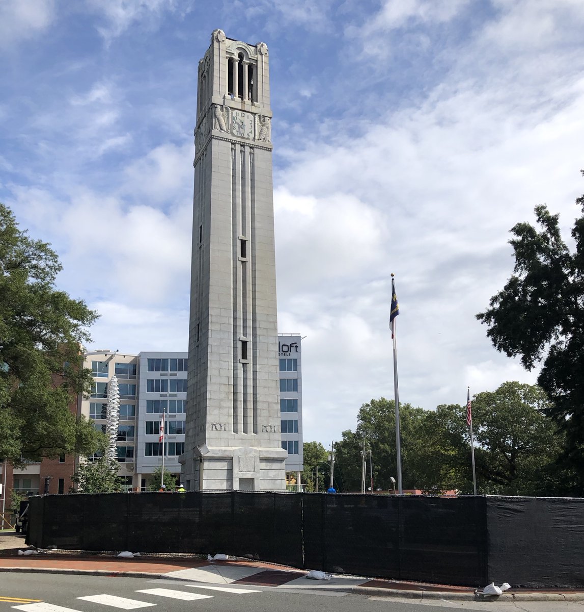 You might have noticed some changes happening at the Belltower. That's because this historic landmark is undergoing a completion and restoration project that will include a 55-bell carillon thanks to a generous gift from the Henry family. 