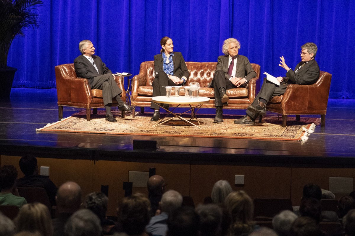 Panelists @littletrip, @sapinker and @carlzimmer explore why divisions persist in an age of abundant data, at the Dec. 3 Chancellor's Lecture moderated by @jmeacham. Read a recap of the discussion at
